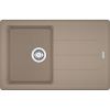  Evier en fragranit Franke BASIS 907884 couleur oyster 780x500 avec 1 cuve vidage automatique