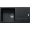  Evier en fragranit Franke BASIS 462211 couleur onyx 970x500 avec 1 cuve vidage automatique