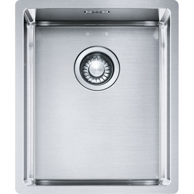  Evier en inox Franke Box 653316 couleur inox 380x450 avec 1 cuve vidage automatique