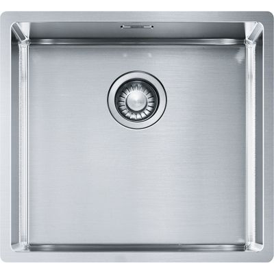  Evier en inox Franke Box 653231 couleur inox 490x450 avec 1 cuve vidage manuel