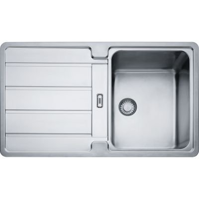  Evier en inox Franke Hydros 226923 couleur inox 860x510 avec 1 cuve vidage manuel