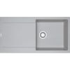  Evier en fragranit Franke MARIS 094532 couleur platinum 970x500 avec 1 cuve vidage automatique égouttoir réversible
