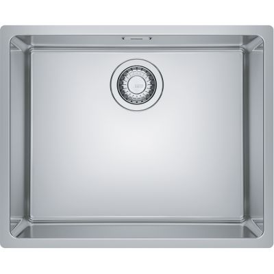  Evier en inox Franke MARIS 471497 couleur inox 540x440 avec 1 cuve vidage manuel