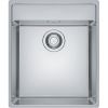  Evier en inox Franke MARIS 661126 couleur inox 510x430 avec 1 cuve vidage automatique