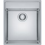  Evier en inox Franke MARIS 471701 couleur inox 510x430 avec 1 cuve vidage manuel