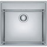  Evier en inox Franke MARIS 661133 couleur inox 530x510 avec 1 cuve vidage automatique