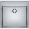  Evier en inox Franke MARIS 661133 couleur inox 530x510 avec 1 cuve vidage automatique