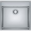  Evier en inox Franke MARIS 661133 couleur inox 530x510 avec 1 cuve vidage automatique