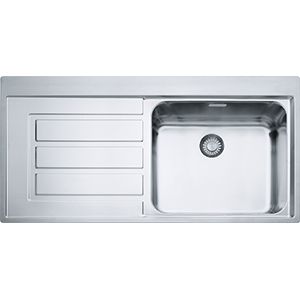 Vue Evier Franke EOX 211 INOX MANU EGG EPOS 949651