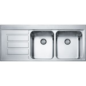 Vue Evier Franke EOX 221 INOX MANU EGG EPOS 949699