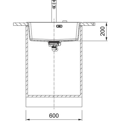 Plan 2 Evier Franke MRG 610-54 PR STONE AUTO MARIS 152340