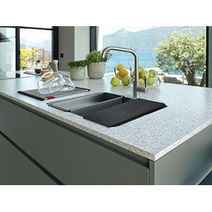 Vue 2 Evier Franke MYX 210-45 INOX MANU MYTHOS 902915