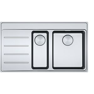 Vue 1 Evier Franke MYX 251-86 INOX AUTO TP EGG MYTHOS 958189