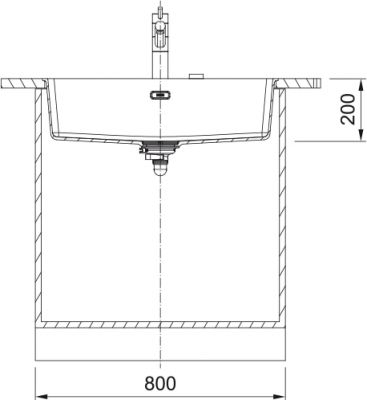 Plan 2 Evier Franke MRG 210-72 BLANC MANU MARIS 281002