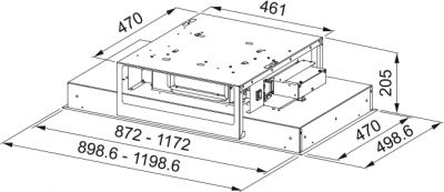 Plan Hotte Franke MARIS FCMA 90 C WHG A MARIS 222999