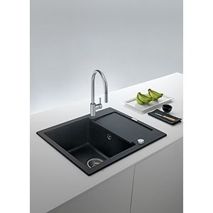 Vue 2 Mitigeur Franke EOS NEO bec lev. latéral INOX EOS NEO 727983