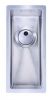 Evier en inox Home-inox Sous Plans HI-16x40R10-VIDMAN-SP-BONDSTD 160x400 avec 1 cuve vidage automatique