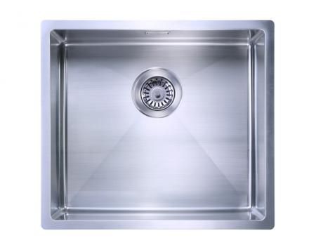  Evier en inox Home-inox Sous Plans HI-45x40R10-VIDMAN-SP-BONDLUNE 450x400 avec 1 cuve vidage automatique