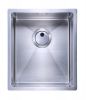  Evier en inox Home-inox AE-AF HI-34x40R10-VAUTO-AEAF-BONDLUNE 340x400 avec 1 cuve vidage manuel