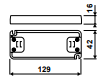 Plan Convertisseur électrique 220V/12V/15W pour Spot LED