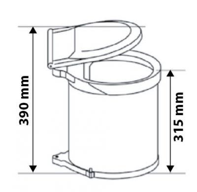 Plan Accessoires en plastique Luisina Spin ZP0002023