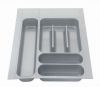 Accessoires en aluminium Luisina Supports De Tablette Pelican ZD R40 couleur gris anthracite 75x31