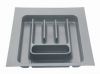 Accessoires en aluminium Luisina Supports De Tablette Pelican ZD R45 couleur gris anthracite 75x31