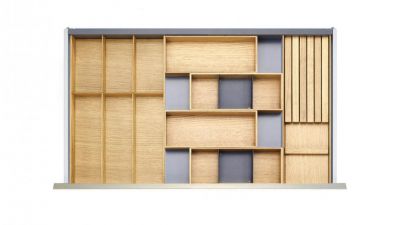  Accessoires en bois Luisina Modulo ZARC21 couleur chêne naturel