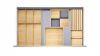  Accessoires en bois Luisina Modulo ZARC18 couleur chêne naturel