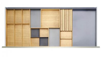 Vue 2 Accessoires en bois Luisina Modulo ZARC18 couleur chêne naturel