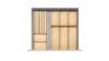  Accessoires en bois Luisina Modulo ZARC16 couleur chêne naturel