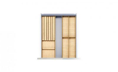  Accessoires en bois Luisina Modulo ZARC1 couleur chêne naturel