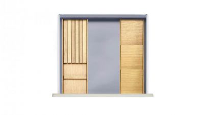 Vue 2 Accessoires en bois Luisina Modulo ZARC6 couleur chêne naturel