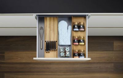 Vue 3 Accessoires en bois Luisina Modulo ZARC6 couleur chêne naturel