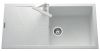 Evier Luisina Electro Granit Luisigranit Alpina Blanc 500x1000 EV80011MN2116