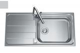 Evier Luisina Funk Inox Luisinox Inox mini-structure Inox mini-structure 500x1000 EV49011IMS