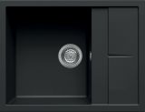 Evier Luisina Maestoso Granit Luisigranit Full Black Noir 500x650 EV9101P 219E