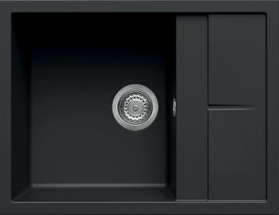 Evier Luisina Maestoso Granit Luisigranit Full Black Noir 500x650 EV9101P 219E