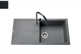 Evier Luisina Diva Granit Luisigranit Full Black Noir 500x1000 EV90011219