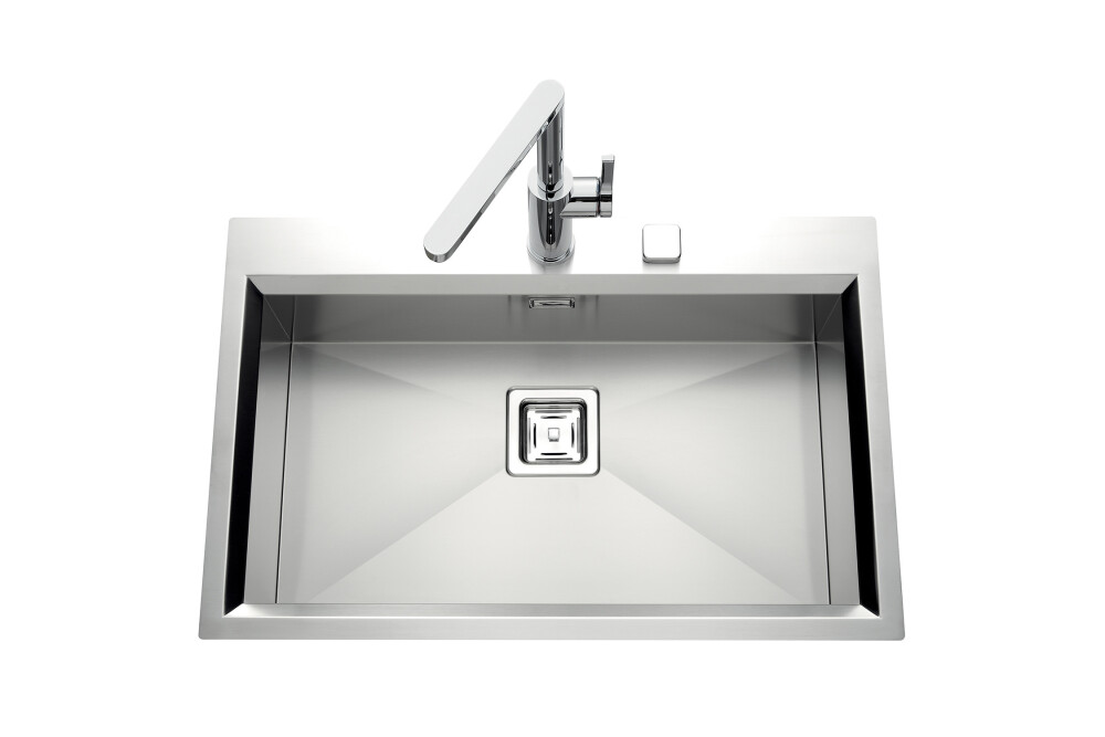 Evier Luisina Glamour Inox Luisinox Inox lisse Inox lisse 500x770 EV62IL2 EV62IL2