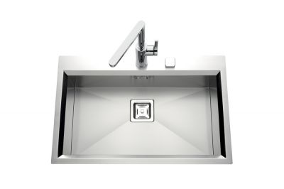 Evier Luisina Glamour Inox Luisinox Inox lisse Inox lisse 500x770 EV62IL2