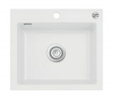 Evier Luisina Succès Céramique Luisiceram Blanc brillant Blanc 510x575 EV5057216