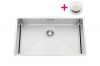 Evier Luisina Vibrato Inox Luisinox Inox lisse Inox lisse 450x770 EVSP56IL12