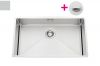 Evier Luisina Vibrato Inox Luisinox Inox nid d'abeille Inox nid d'abeille 450x770 EVSP56IND4