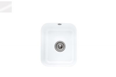 Evier Luisina Cisterna Céramique Luisiceram Snow white Blanc 435x370 EV6704 02 KG
