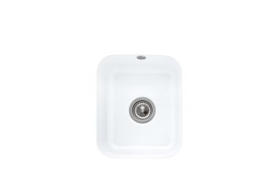 Evier Luisina Cisterna Céramique Luisiceram Blanc Blanc 435x370 EV6704 02 R1