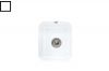 Evier Luisina Cisterna Céramique Luisiceram Stone white Blanc 435x370 EV6704 02 RW
