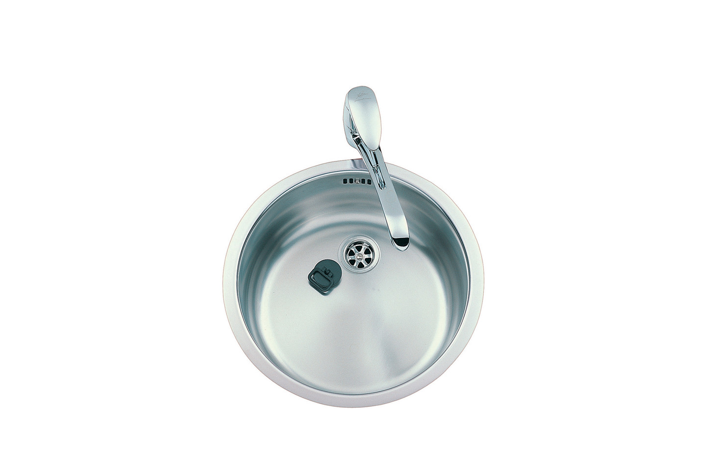 Evier Luisina Cuves-rondes Inox Luisinox Inox lisse Inox lisse EV02 IL EV02