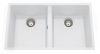 Evier Luisina Quadrille Granit Luisigranit Blanc Alpin Blanc 435x760 EVSP983 116E