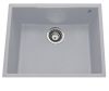 Evier Luisina Quadrille Granit Luisigranit Gris Métal Gris 440x540 EVSP987 022E